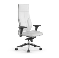 Кресло для руководителя Метта L 1m 46/2D_17839_Кожа перфорированная NewLeather - Темно-коричневый_Кожа перфорированная NewLeather - Темно-коричневый Кресло для руководителя Метта L 1m 46/2D_17839_Кожа перфорированная NewLeather - Темно-коричневый_Кожа перфорированная NewLeather - Темно-коричневый