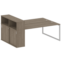 Metal System Quattro Р. ст. с шкафом-купе на О-образном м/к 40БО.РС-СШК-2.5 Т Акация/Антрацит металл 2210*1475*1098 Metal System Quattro Р. ст. с шкафом-купе на О-образном м/к 40БО.РС-СШК-2.5 Т Акация/Антрацит металл 2210*1475*1098