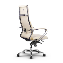 Кресло для руководителя Метта L 1c 44B/K_17838 Кожа перфорированная NewLeather – Черный Кресло для руководителя Метта L 1c 44B/K_17838 Кожа перфорированная NewLeather – Черный