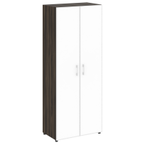 Шкаф LT.ST-1.10 R white Yalta / Дуб Мали – Стекло White 800×450×1987