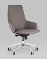 Кресло офисное TopChairs Bow серый Кресло офисное TopChairs Bow серый