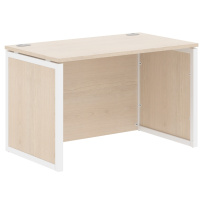 Стол офисный прямой XQPST 127H Сосна Эдмонт/Белый 1200×700×750 XTEN-QP